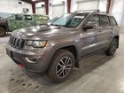 2017 Jeep Grand Cherokee Trailhawk Gray vin: 1C4RJFLG0HC610281