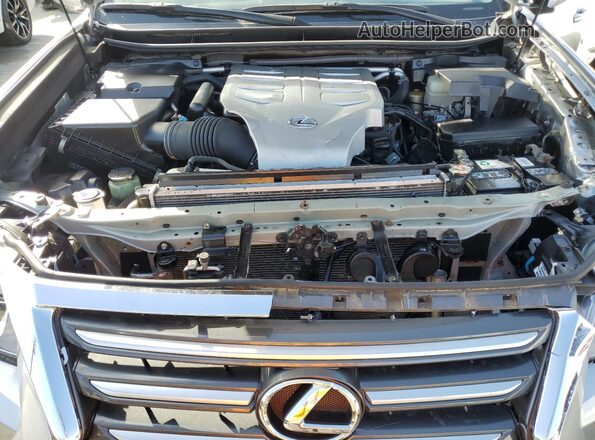 JTJBM7FX6J5182136 2018 LEXUS GX Серебряный Вид подкапотного пространства