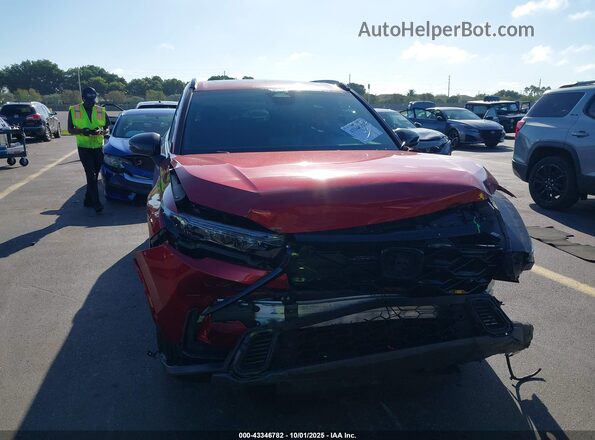 7FARS5H80RE013729 2024 HONDA CR-V HYBRID Red Widok wnętrza z tyłu