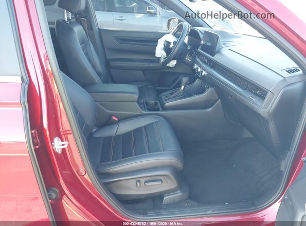 7FARS5H80RE013729 2024 HONDA CR-V HYBRID Red Widok wnętrza z przodu