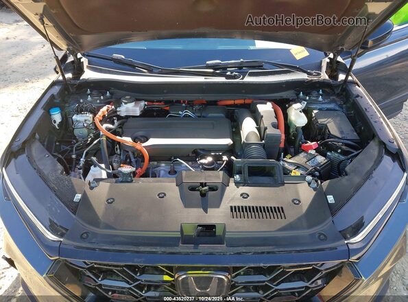 7FARS5H88SE019686 2025 HONDA CR-V HYBRID Gray უკანა ხედი