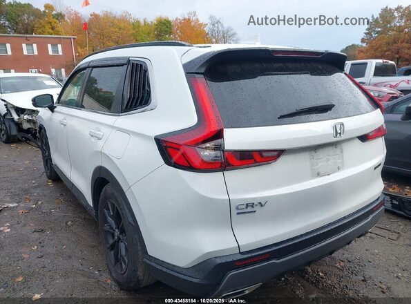 7FARS6H56PE028776 2023 HONDA CR-V HYBRID White Задня ліва чверть
