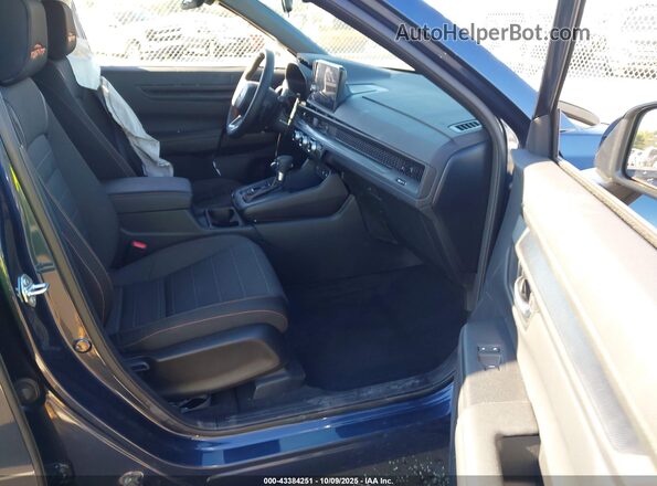 7FARS6H68TE000495 2026 HONDA CR-V HYBRID Blue Widok wnętrza z przodu