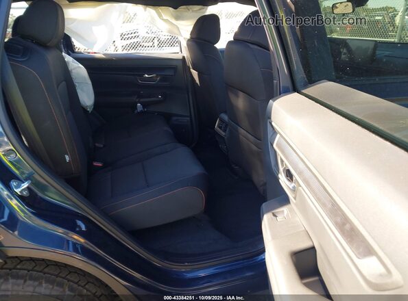 7FARS6H68TE000495 2026 HONDA CR-V HYBRID Blue Widok naklejki z numerem VIN