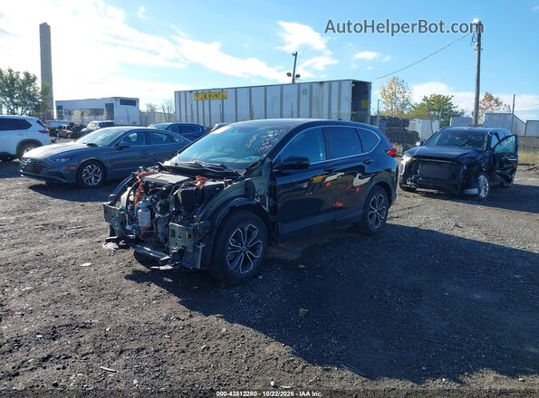 7FART6H58LE008729 2020 HONDA CR-V HYBRID Черный Передняя левая четверть