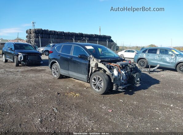 7FART6H58LE008729 2020 HONDA CR-V HYBRID Черный Передняя правая четверть