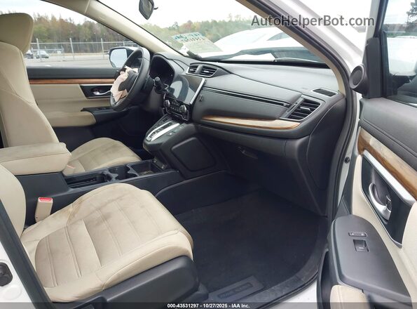 7FART6H59LE008951 2020 HONDA CR-V HYBRID White Вид салону спереду