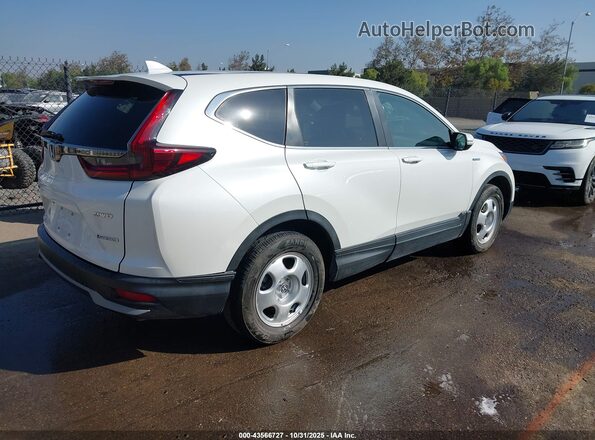7FART6H5XLE005105 2020 HONDA CR-V HYBRID White Հետևի աջ