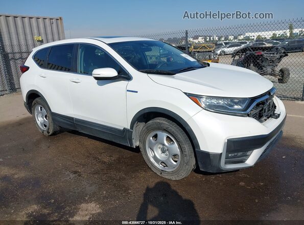 7FART6H5XLE005105 2020 HONDA CR-V HYBRID White Առջևի աջ