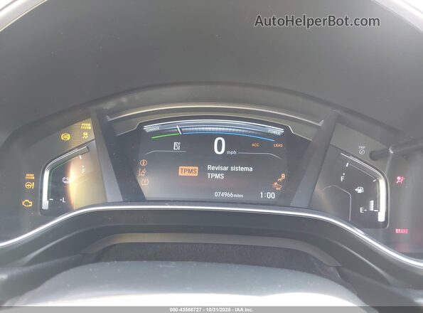 7FART6H5XLE005105 2020 HONDA CR-V HYBRID White Հետևի նստատեղերի տեսք
