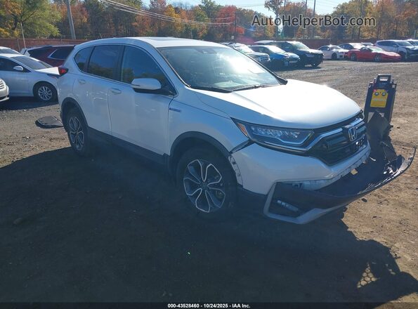7FART6H80LE005835 2020 HONDA CR-V HYBRID White Առջևի աջ