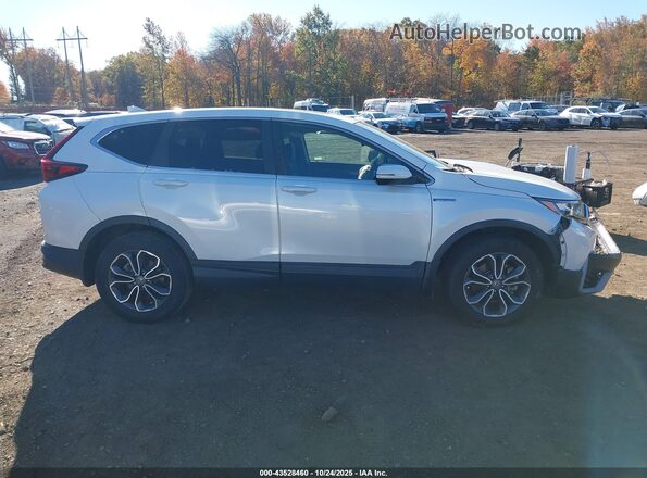 7FART6H80LE005835 2020 HONDA CR-V HYBRID White Սալոնի հետևի տեսք