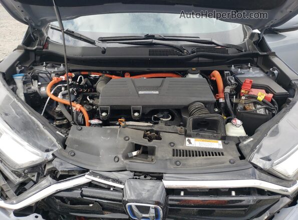 7FART6H82ME005711 2021 HONDA CR-V Gray Vista del compartimento del motor