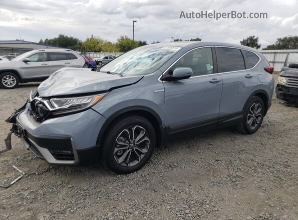 7FART6H82ME005711 2021 HONDA CR-V Gray Vista tres cuartos delantera izquierda