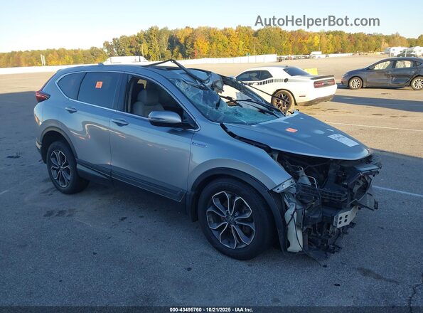 7FART6H83LE014657 2020 HONDA CR-V HYBRID Серебряный Передняя правая четверть