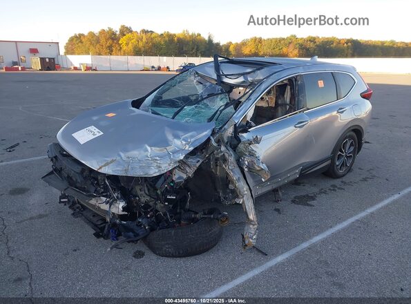 7FART6H83LE014657 2020 HONDA CR-V HYBRID Серебряный Передняя левая четверть