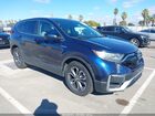 2021 Honda Cr-v Hybrid Ex-l Синий vin: 7FART6H83ME019553