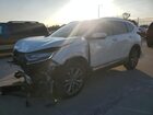 2021 Honda Cr-v Touring White vin: 7FART6H97ME023694