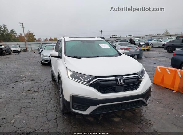 7FARW2H84NE055544 2022 HONDA CR-V White Передня права чверть