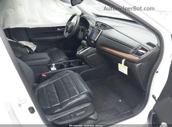7FARW2H84NE055544 2022 HONDA CR-V White Вид салону спереду
