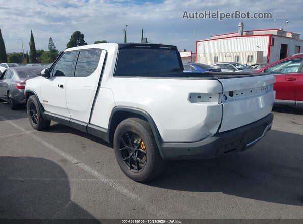 7FCTGAAA1NN015309 2022 RIVIAN R1T Белый Задняя левая четверть