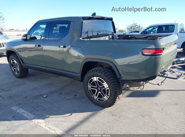 7FCTGAAL2NN000805 2022 RIVIAN R1T Green Задня ліва чверть