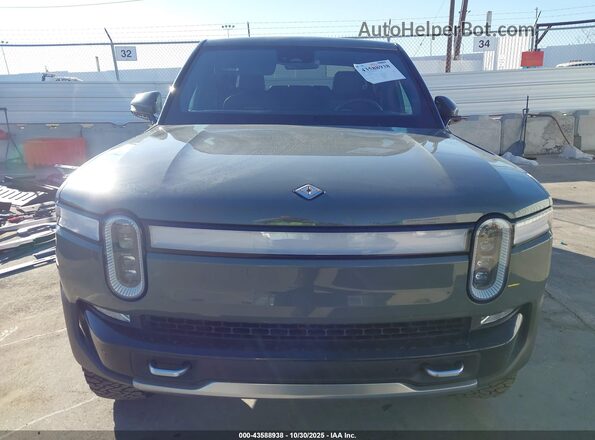 7FCTGAAL2NN000805 2022 RIVIAN R1T Green Вид задньої частини салону