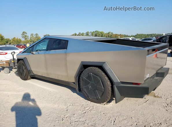 7G2CEHEE3RA019801 2024 TESLA CYBERTRUCK Gray უკანა მარცხენა