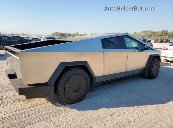 7G2CEHEE3RA019801 2024 TESLA CYBERTRUCK Gray უკანა მარჯვენა