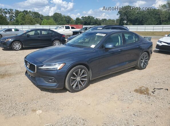 7JRA22TK4MG080375 2021 VOLVO S60 Blue Vista tres cuartos delantera izquierda