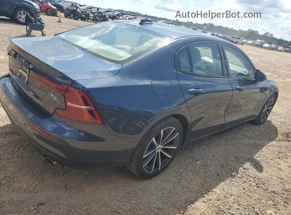 7JRA22TK4MG080375 2021 VOLVO S60 Blue Trasero derecho