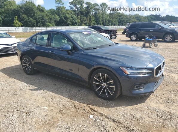 7JRA22TK4MG080375 2021 VOLVO S60 Blue Delantero derecho