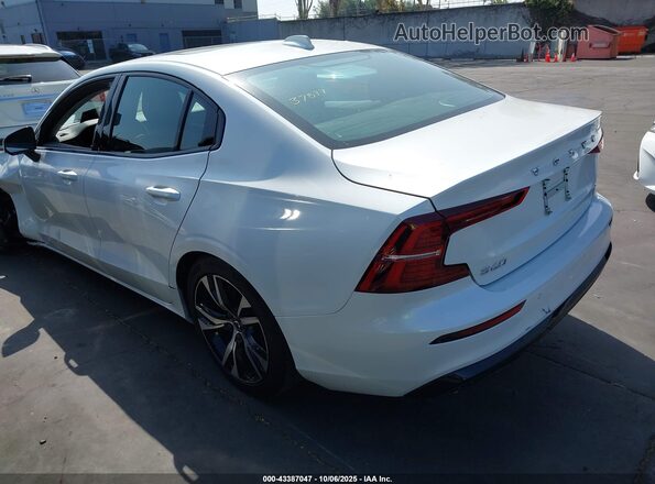 7JRL12FK9RG313360 2024 VOLVO S60 Белый Задняя левая четверть
