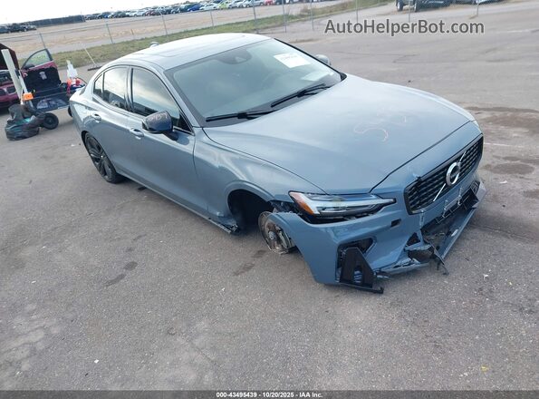 7JRL12FZXNG163041 2022 VOLVO S60 Blue Przód prawy