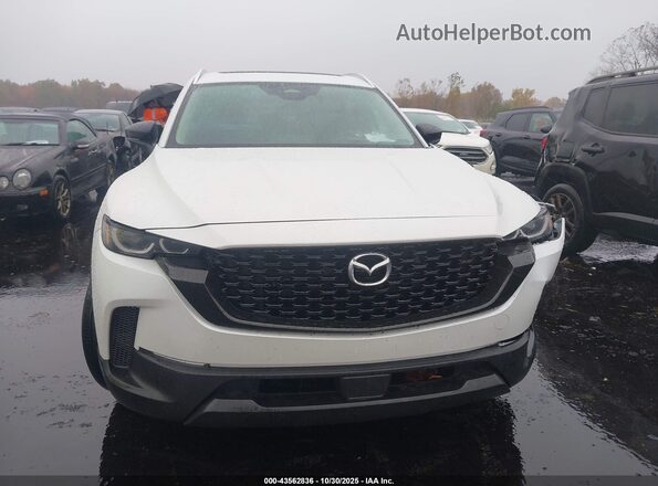7MMVAAEW7SN114556 2025 MAZDA CX-50 HYBRID White Widok wnętrza z tyłu