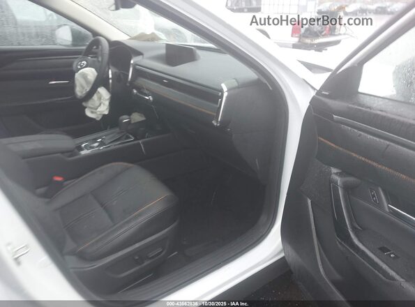 7MMVAAEW7SN114556 2025 MAZDA CX-50 HYBRID White Widok wnętrza z przodu