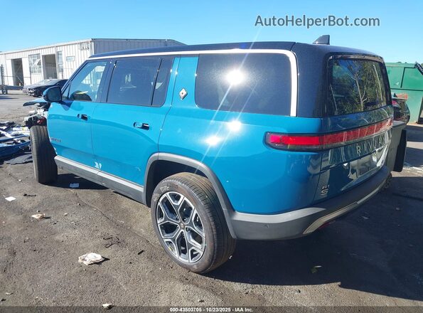 7PDSGBBA6SN066086 2025 RIVIAN R1S Blue Trasero izquierdo