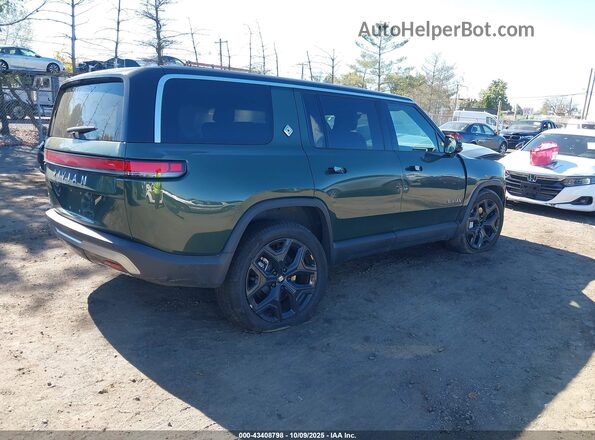 7PDSGBBAXSN063787 2025 RIVIAN R1S Зеленый Задняя правая четверть
