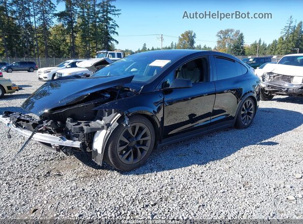 7SAXCAE59RF458427 2024 TESLA MODEL X Черный Передняя левая четверть