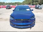 2024 Tesla Model X Long Range Синий vin: 7SAXCBE51RF454698