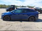 2024 Tesla Model X Long Range Синий vin: 7SAXCBE51RF454698
