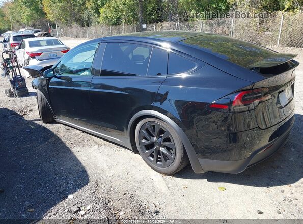 7SAXCBE53PF381282 2023 TESLA MODEL X Черный Задняя левая четверть