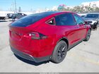 2025 Tesla Model X Long Range Красный vin: 7SAXCBE55SF472241