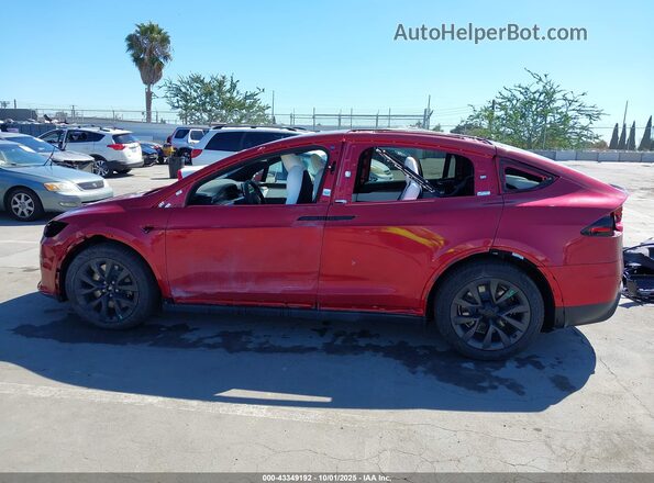 7SAXCBE55SF472241 2025 TESLA MODEL X Красный 