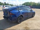 2024 Tesla Model X Long Range Синий vin: 7SAXCBE58RF455539