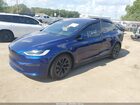 2024 Tesla Model X Long Range Синий vin: 7SAXCBE58RF455539