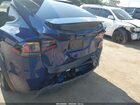 2024 Tesla Model X Long Range Синий vin: 7SAXCBE58RF455539