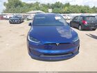 2024 Tesla Model X Long Range Синий vin: 7SAXCBE58RF455539