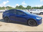 2024 Tesla Model X Long Range Синий vin: 7SAXCBE58RF455539