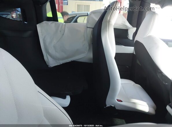 7SAXCBE60SF462340 2025 TESLA MODEL X Черный Вид наклейки с VIN-кодом